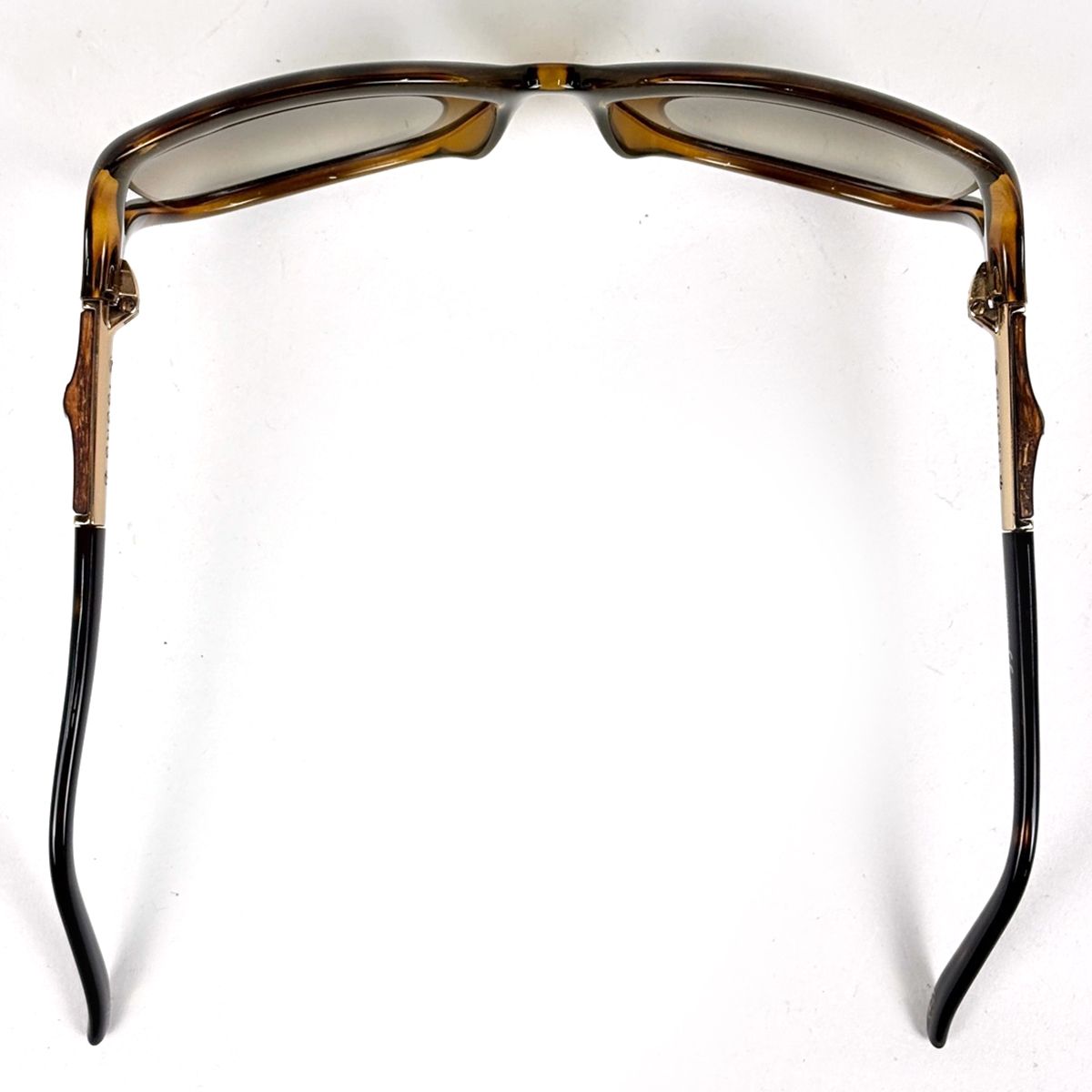 Gucci Sunglasses Bamboo Demi Pattern Acetate Brown Eyewear — view 3