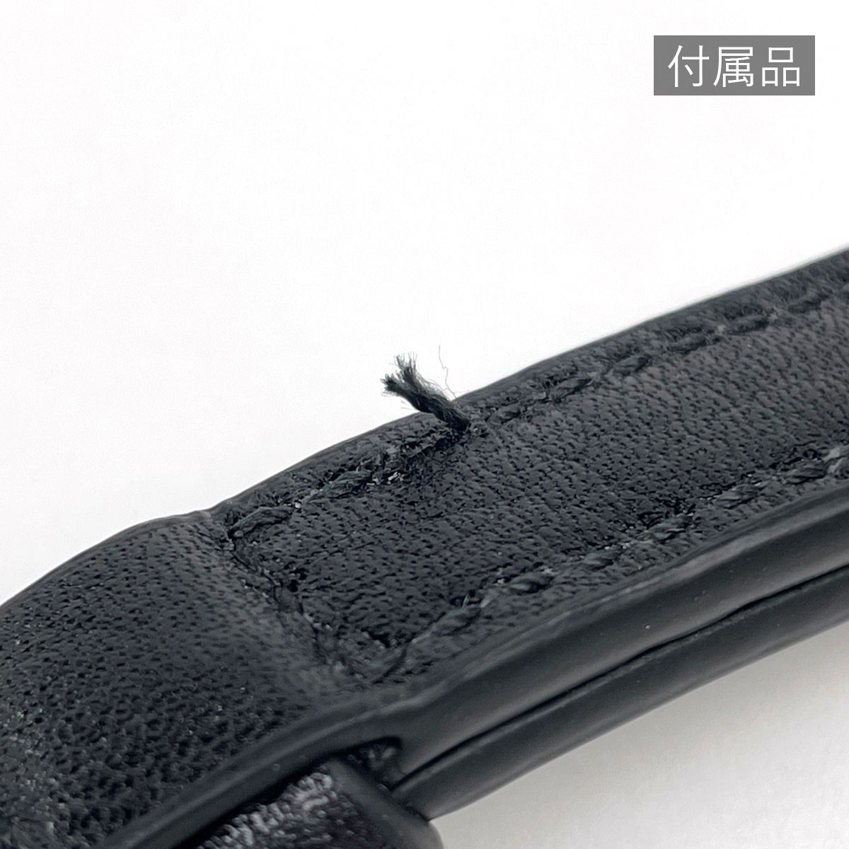 Gucci Lunetta Small Cross Belt Bag Leather Black — view 6