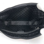 Gucci Lunetta Small Cross Belt Bag Leather Black — view 8