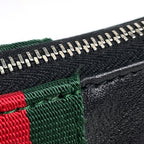 Gucci Lunetta Small Cross Belt Bag Leather Black — view 4