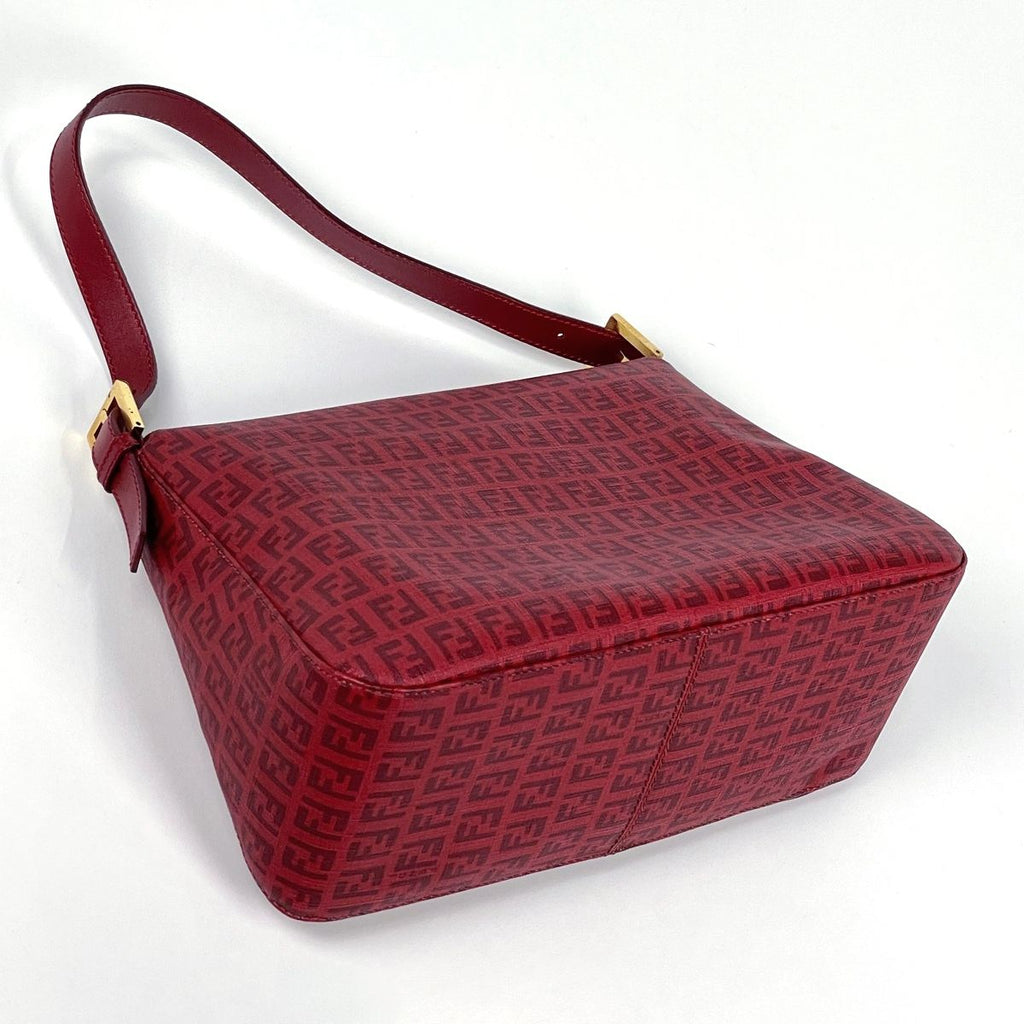 Fendi Shoulder Bag Zucchino Pattern Mamma Baguette — view 2