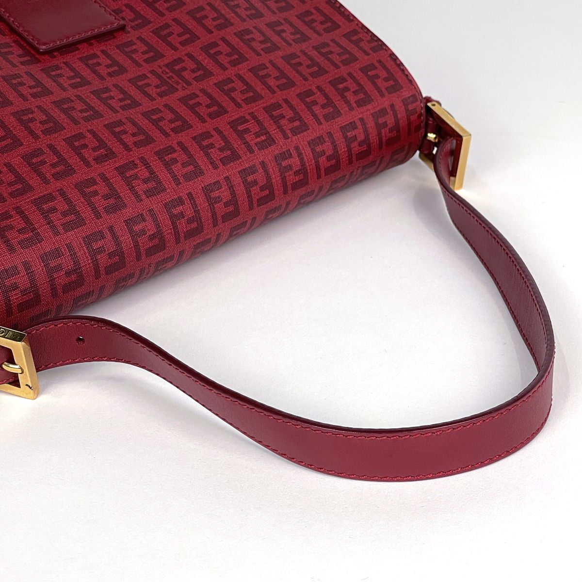 Fendi Shoulder Bag Zucchino Pattern Mamma Baguette — view 7