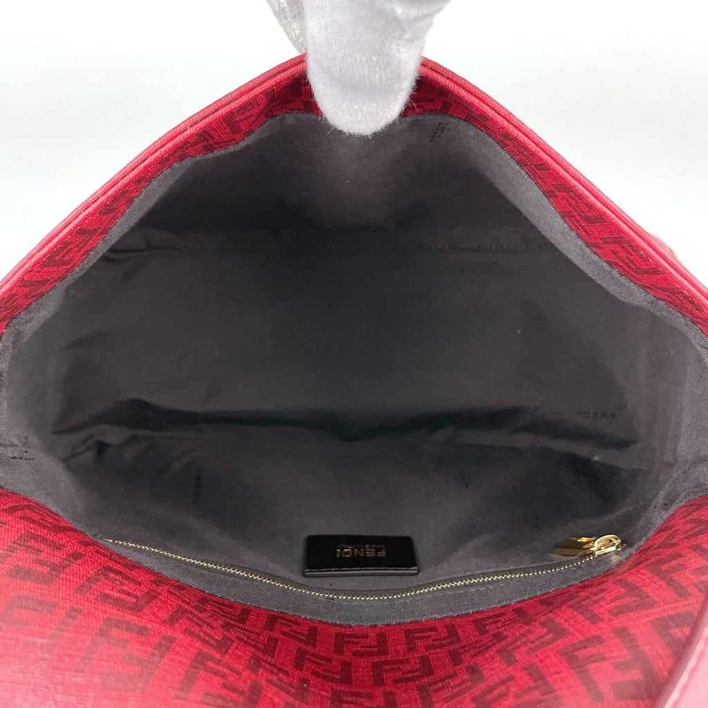 Fendi Shoulder Bag Zucchino Pattern Mamma Baguette — view 8