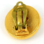 Chanel Earrings Faux Pearl Gold — view 4