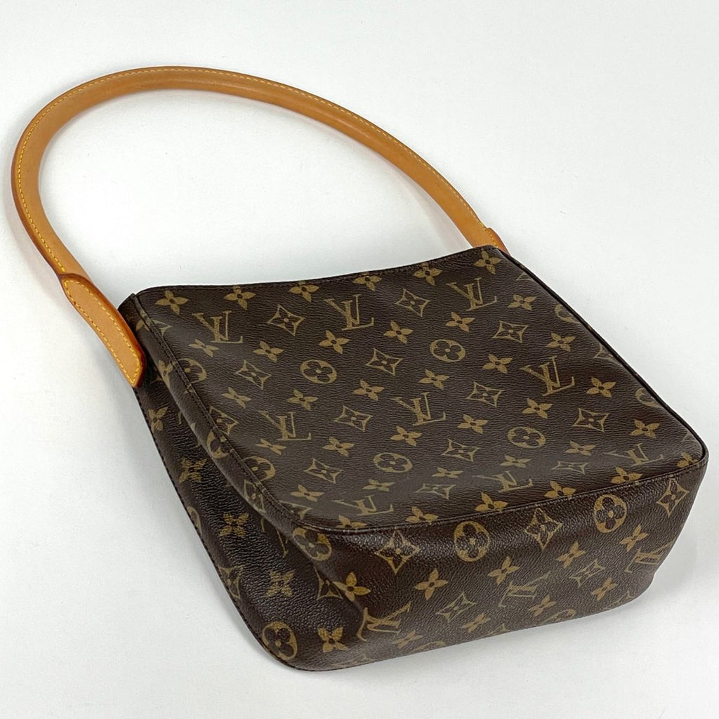 Louis Vuitton Looping MM Shoulder Bag Monogram Brown — view 2