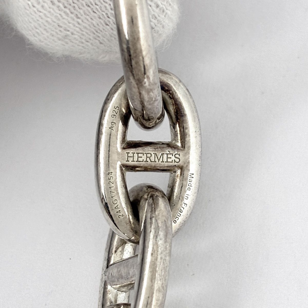 Hermes Chaine D'ancre MM Bracelet 14 Links 925 Sterling Silver — view 6