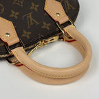 Louis Vuitton Alma BB 2-Way Shoulder Bag Monogram Brown — view 5
