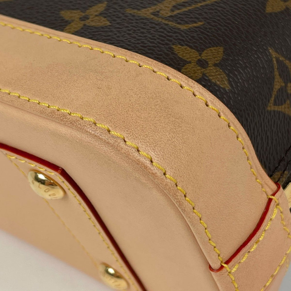 Louis Vuitton Alma BB 2-Way Shoulder Bag Monogram Brown — view 3