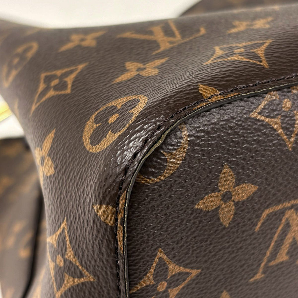 Louis Vuitton Neo Noe Shoulder Bag Drawstring Monogram Rose Poudre Brown — view 3
