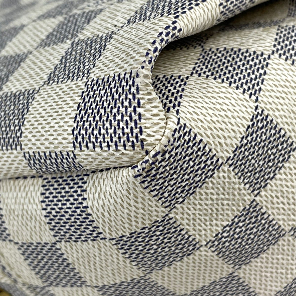 Louis Vuitton Artsy MM Shoulder Bag Damier Azur White — view 3
