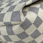 Louis Vuitton Artsy MM Shoulder Bag Damier Azur White — view 3