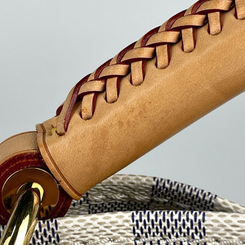 Louis Vuitton Artsy MM Shoulder Bag Damier Azur White — view 5