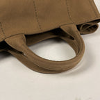 Prada Tote Canapa 2-Way Canvas Brown — view 4