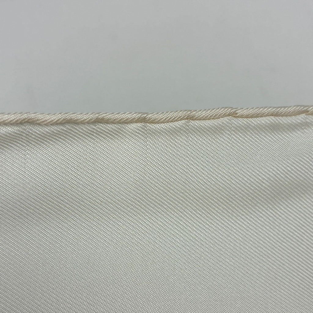 Hermes Carre 90 la Musique Des Spheres Scarf Music Played by Silk White — view 3