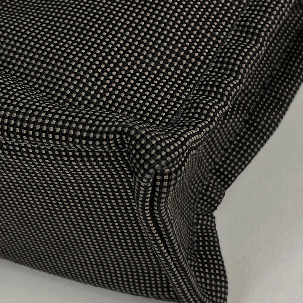 Hermes Herline PM Tote Nylon Canvas Gray Black — view 3