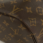 Louis Vuitton Neverfull MM Tote Monogram Brown Cerise — view 3