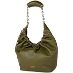 Loewe Shoulder Bag Squeeze Small Anagram Leather Green