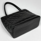 Chanel Reissue Tote CC Logo Caviar Leather Black — view 2