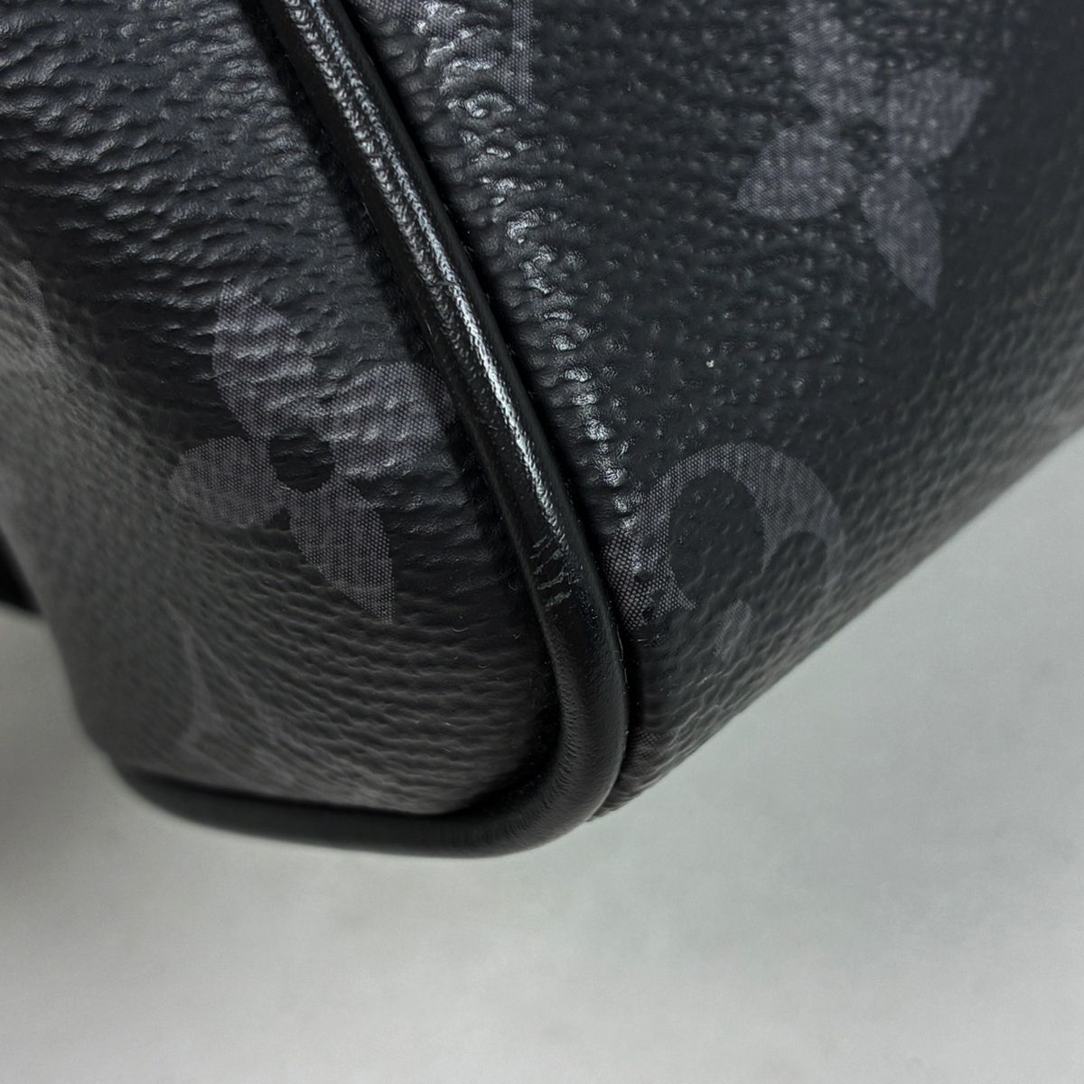 Louis Vuitton District PM NM Shoulder Bag Monogram Eclipse Noir — view 3