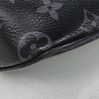 Louis Vuitton District PM NM Shoulder Bag Monogram Eclipse Noir — view 4
