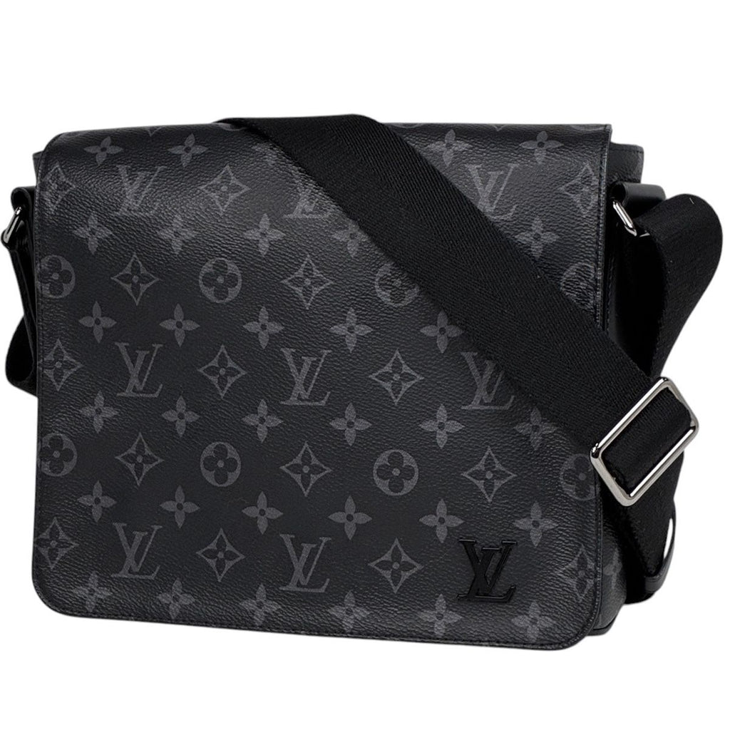 Louis Vuitton District PM NM Shoulder Bag Monogram Eclipse Noir
