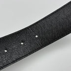Louis Vuitton Belt LV 40 Reversible Monogram Eclipse Taiga Noir — view 4