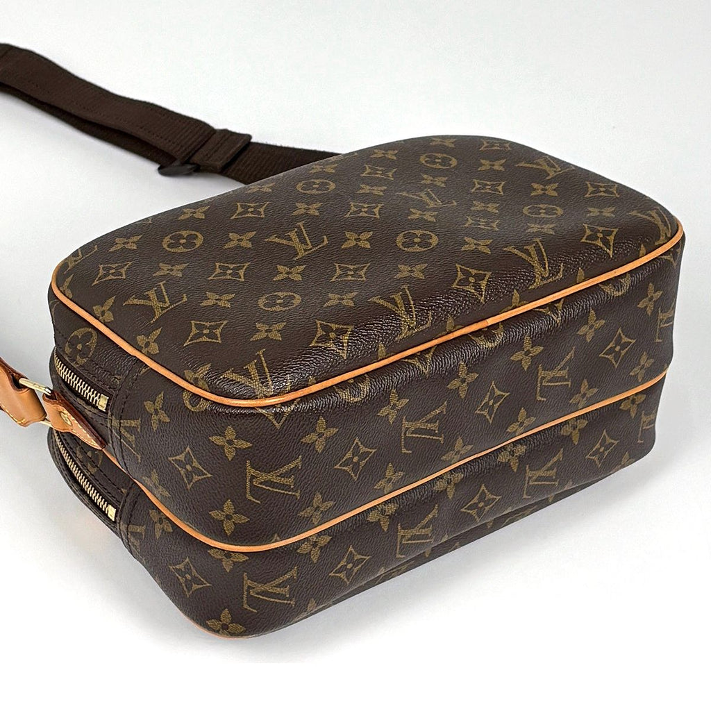 Louis Vuitton Reporter PM Shoulder Bag Crossbody Monogram Brown — view 2