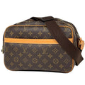 Louis Vuitton Reporter PM Shoulder Bag Crossbody Monogram Brown