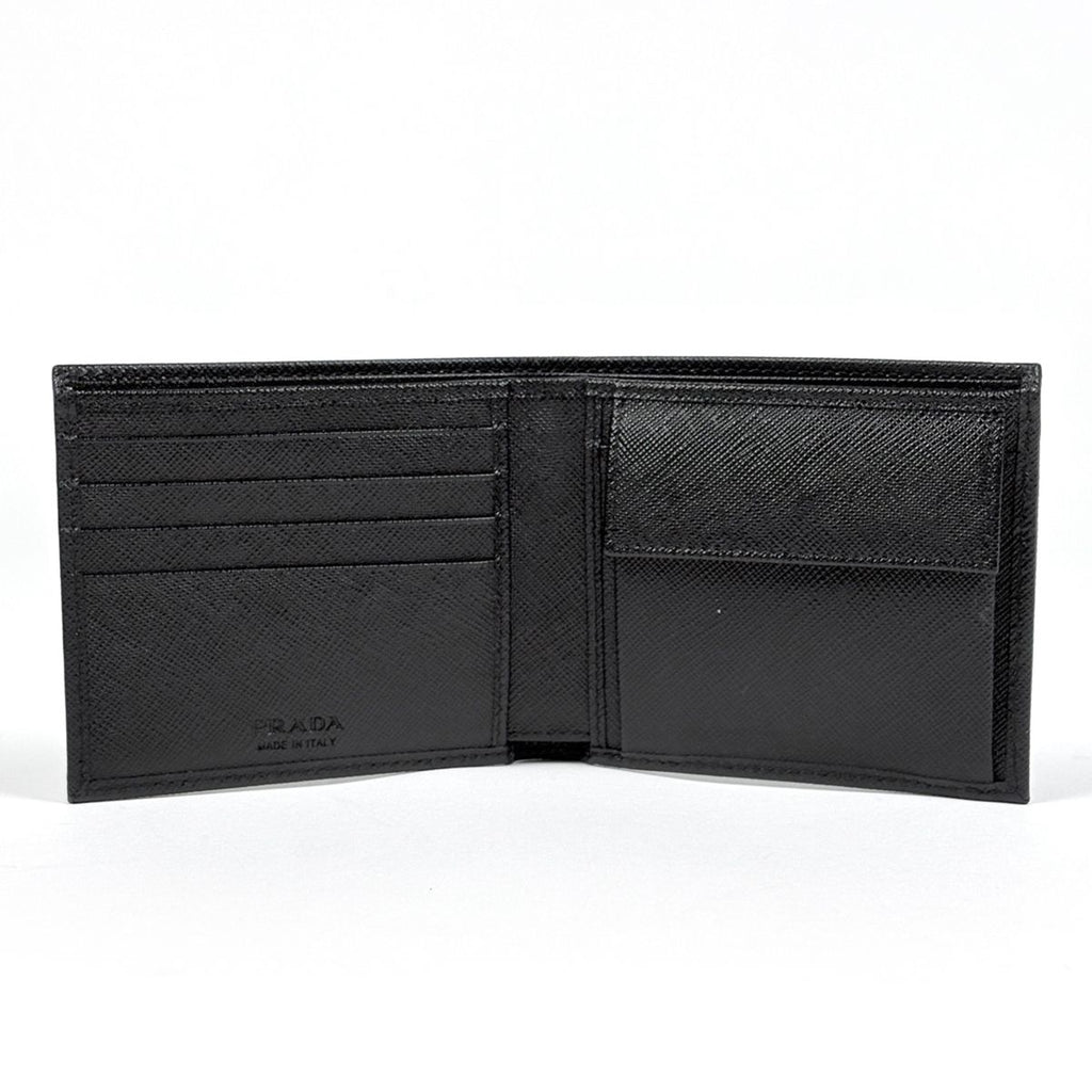 Prada Bifold Wallet Nylon Nero — view 5