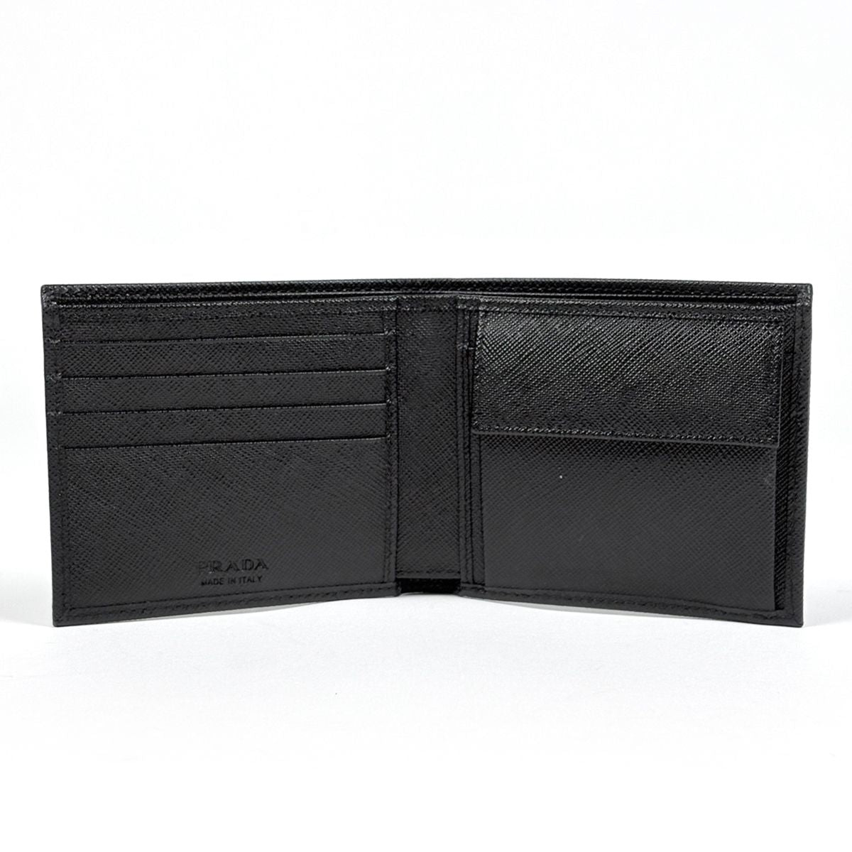 Prada Bifold Wallet Nylon Nero — view 5