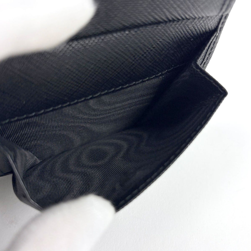 Prada Bifold Wallet Nylon Nero — view 4