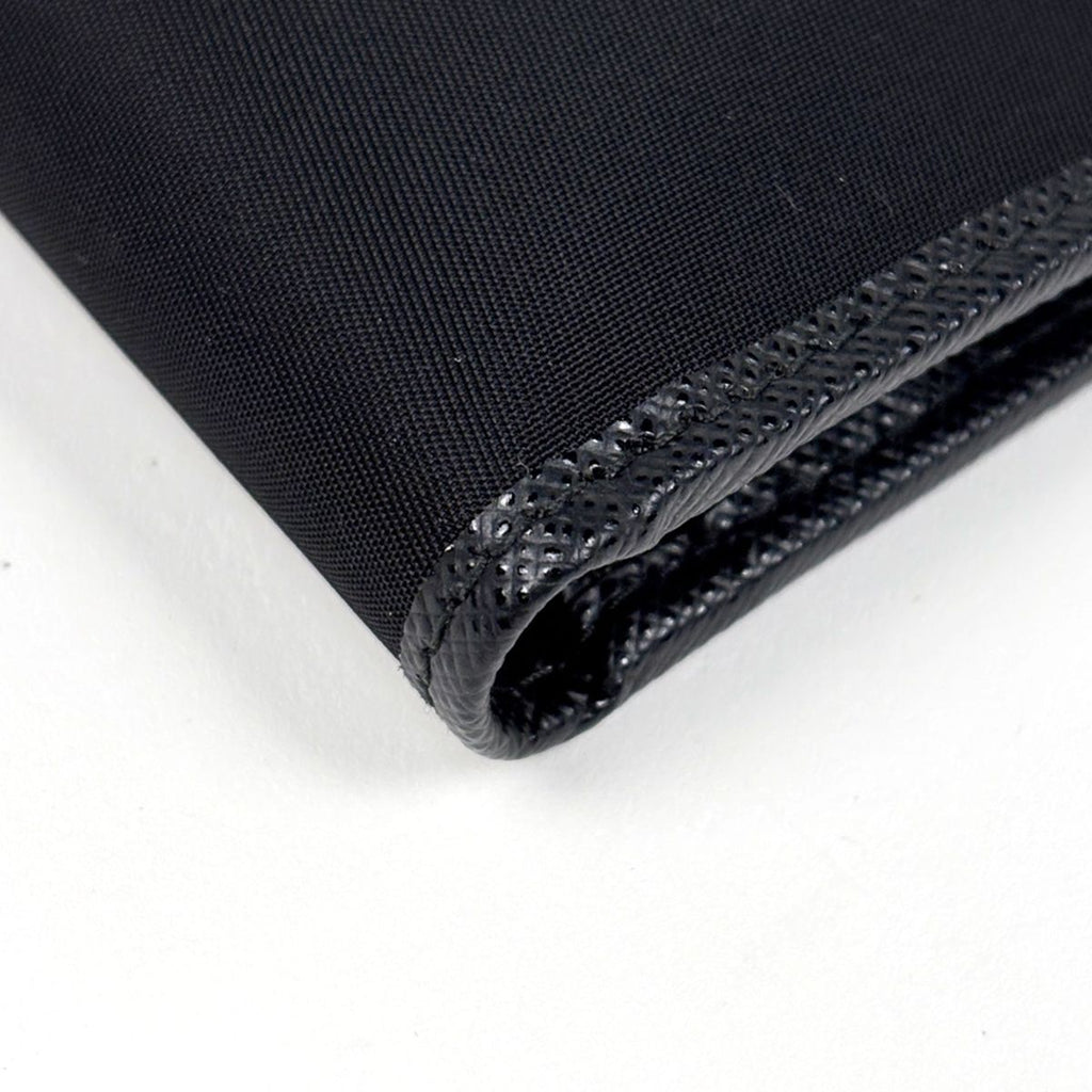 Prada Bifold Wallet Nylon Nero — view 3