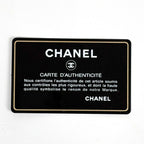 Chanel Shoulder Bag CC Logo Quilted Caviar Leather Black — view 8