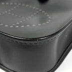 Hermes Evelyne TPM Shoulder Bag Mini Perforated Box Calf Black — view 3