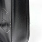 Hermes Evelyne TPM Shoulder Bag Mini Perforated Box Calf Black — view 4