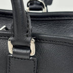 Loewe Amazona 23 Shoulder Bag 2-Way Anagram Leather Black — view 5