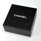 Chanel Brooch CC Logo Demi Pattern Plastic Gold Brown — view 7