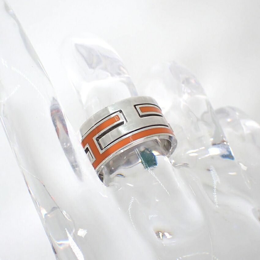 Hermes D'h Ring Silver — view 5