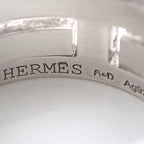 Hermes D'h Ring Silver — view 8
