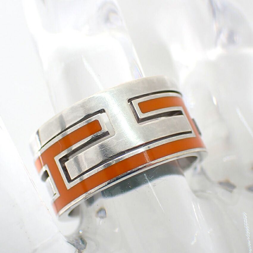 Hermes D'h Ring Silver — view 4