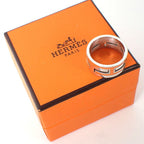 Hermes D'h Ring Silver — view 7