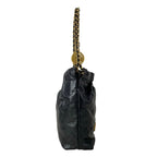 Chanel Handbag Chanel 22 Mini Black Chain Handle Vintage Gold — view 2