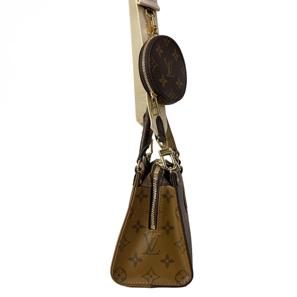 Louis Vuitton Handbag Monogram Reverse on the Go East West — view 2