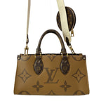Louis Vuitton Handbag Monogram Reverse on the Go East West — view 3