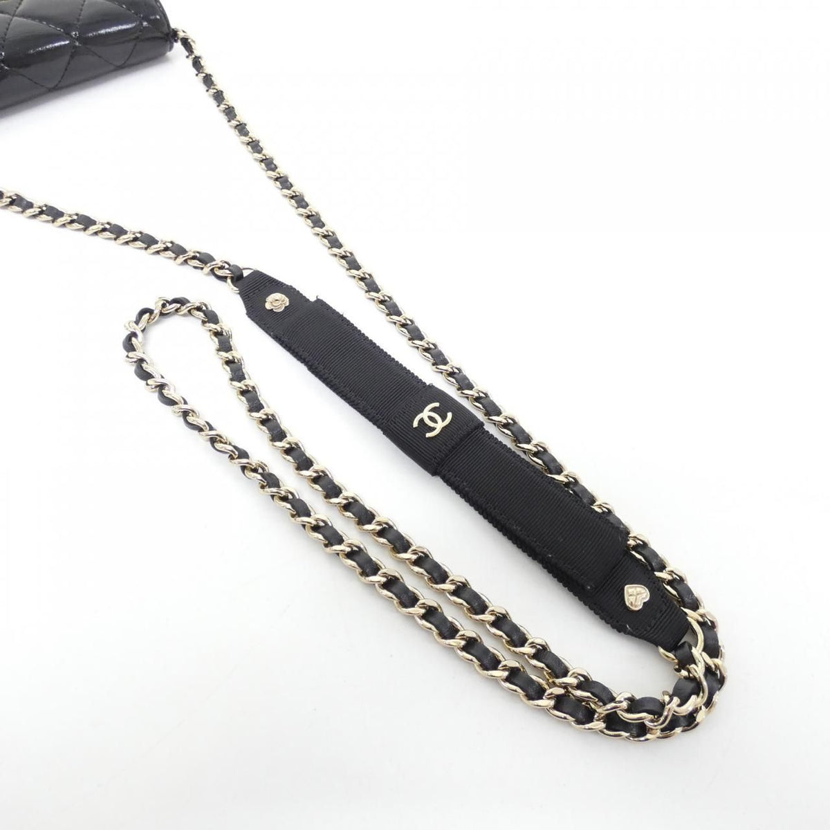 Chanel Chain Clutch Black — view 5