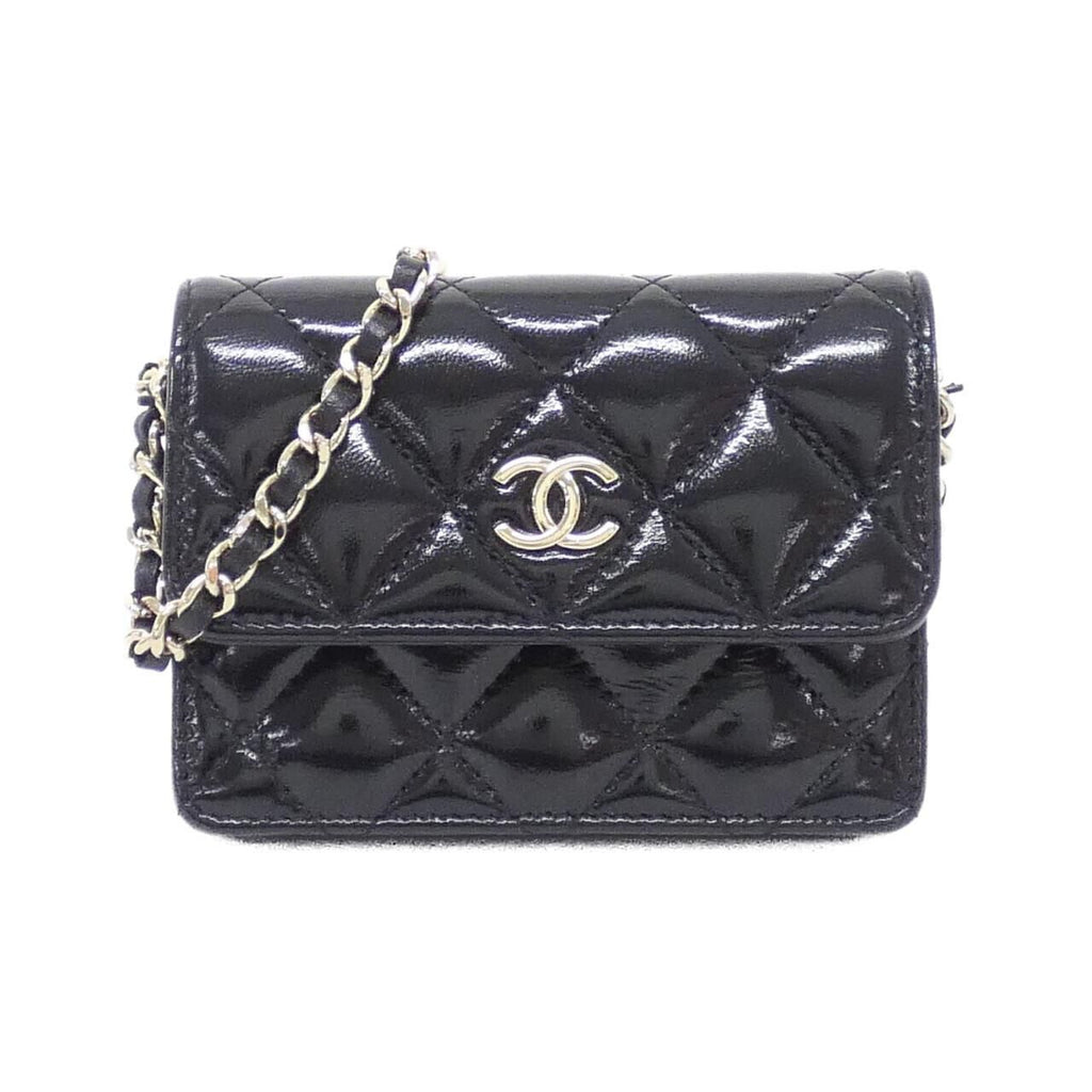 Chanel Chain Clutch Black