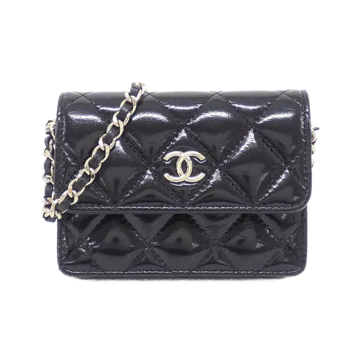 Chanel Chain Clutch Black