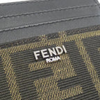 Fendi Card Case Holders Brown — view 3
