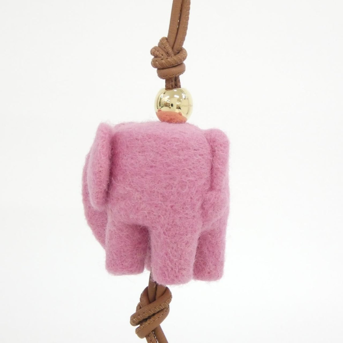 Loewe Elephant Charm Keychain — view 3
