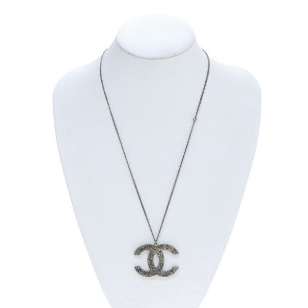 Chanel Necklace Silver — view 8